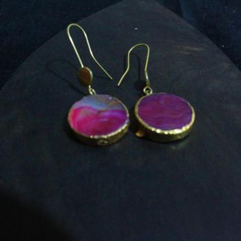 AGATE EARRING 