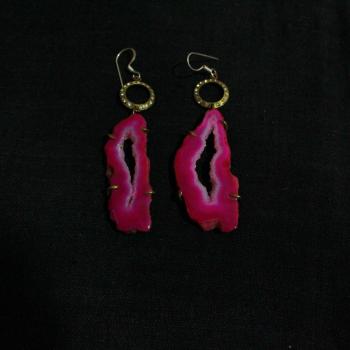 AGATE EARRING 